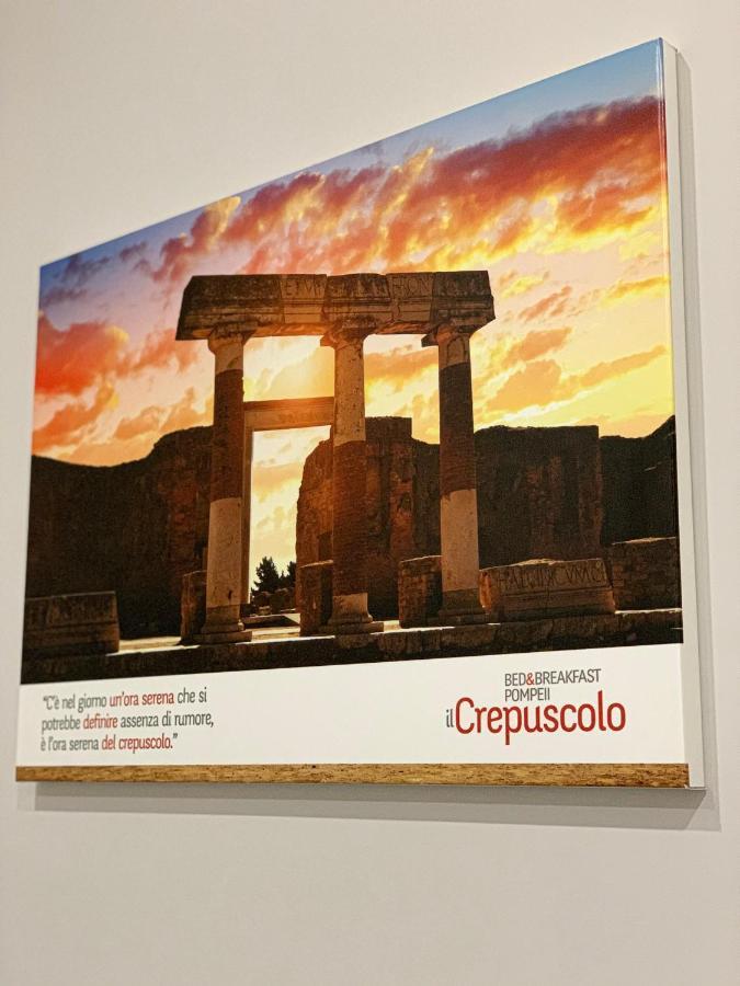 B&B Il Crepuscolo - Pompeji Eksteriør billede